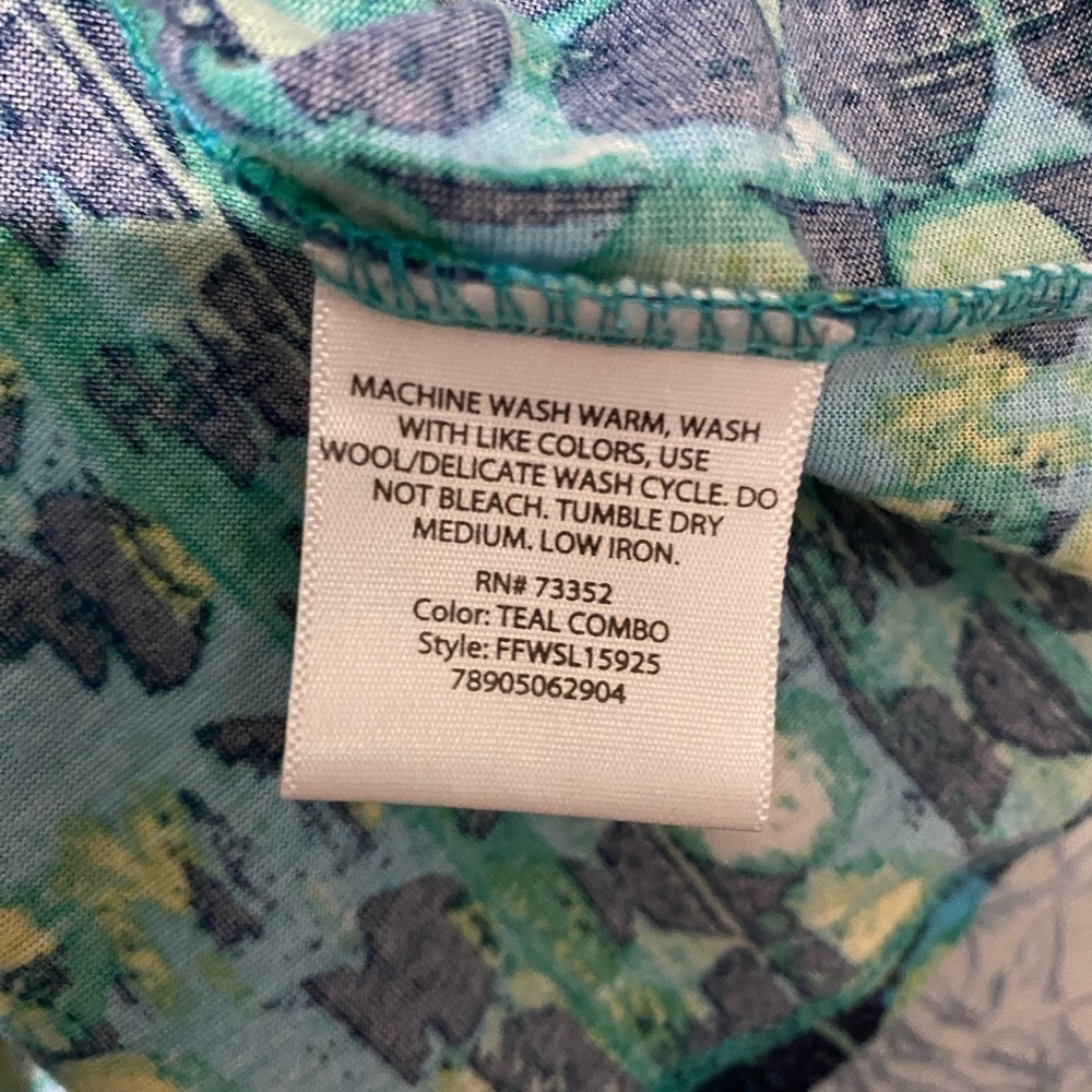 White Stag 3/4 Sleeve Shirt Size XXL - Picture 4 of 5